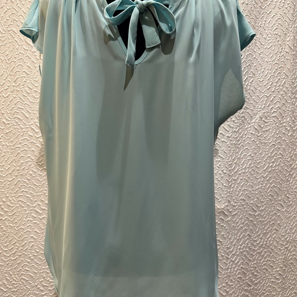 Lauren Conrad pleated sleeveless blouse (XL) - Picture 2 of 4
